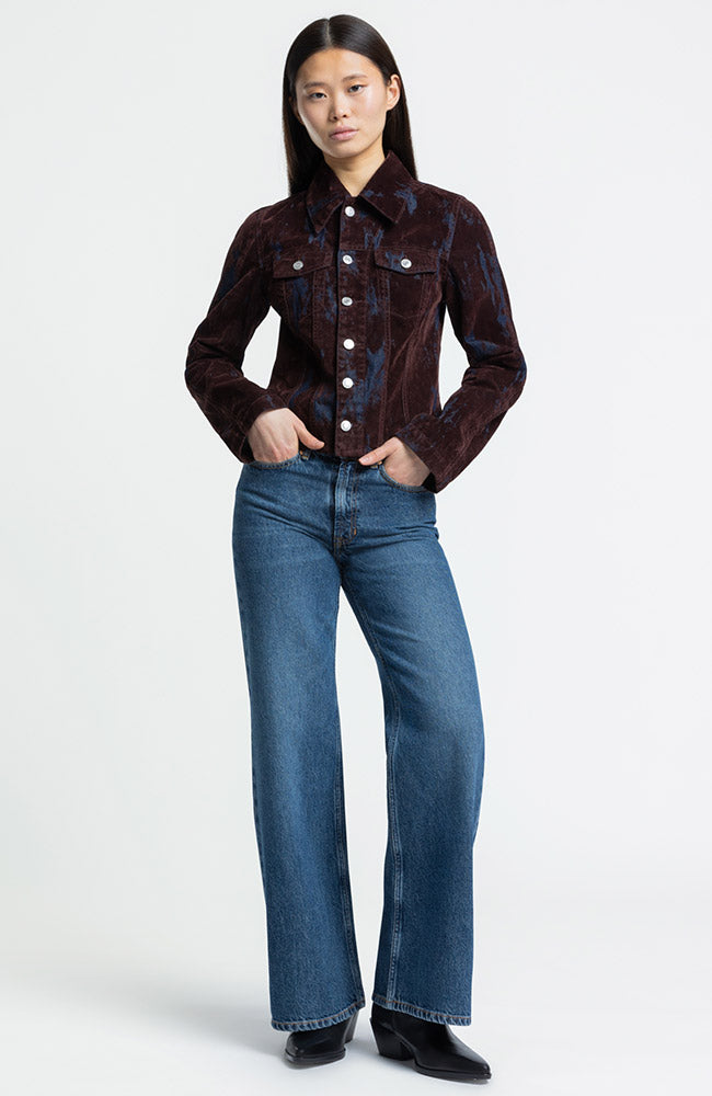 Kings of Indigo Jane jeans zintare black worn van 100% GOTS bio katoen vrouwen | Sophie Stone
