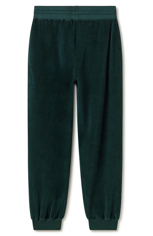 TWOTHIRDS Krivus velvet pants green from sustainable organic cotton | Sophie Stone