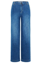 Lanius Marlene high-waist jeans mid blue | Sophie Stone