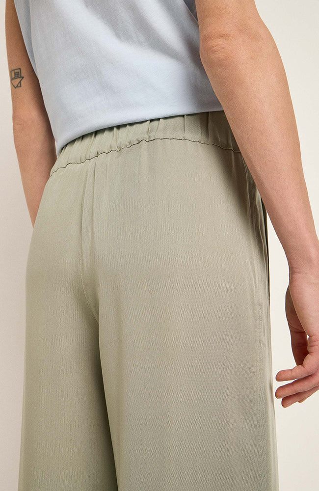 Lanius TENCEL wideleg pants aquagrey for women | Sophie Stone