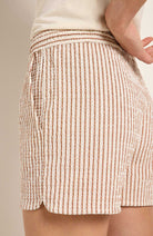 Lanius Shorts stripe of organic cotton for women | Sophie Stone