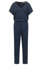 Lanius Pinstripe jumpsuit blue | Sophie Stone