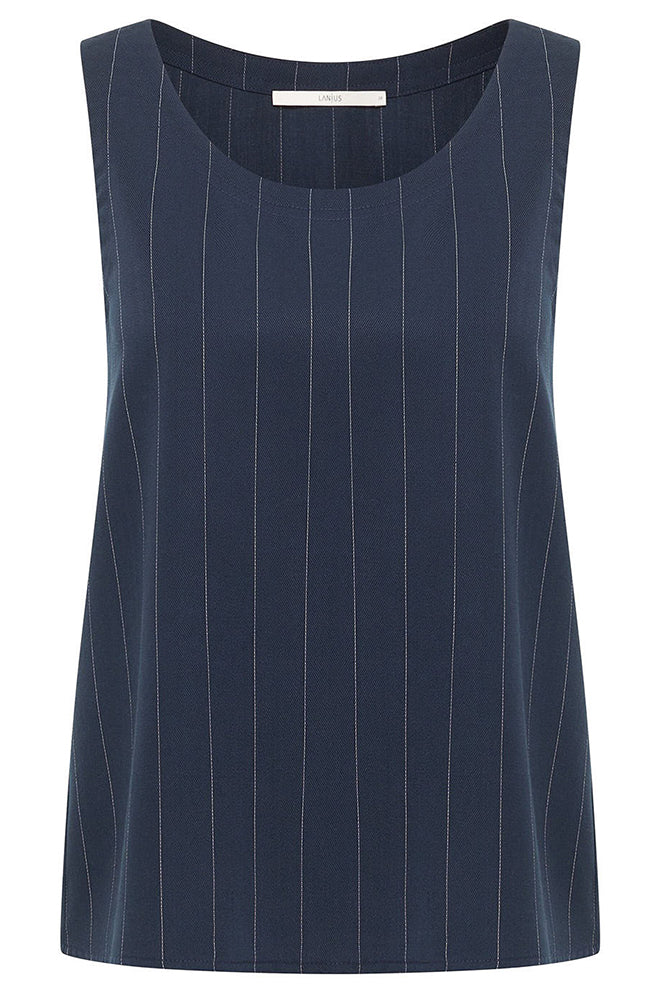 Lanius top pinstripe in Lyocell TENCEL for women | Sophie Stone