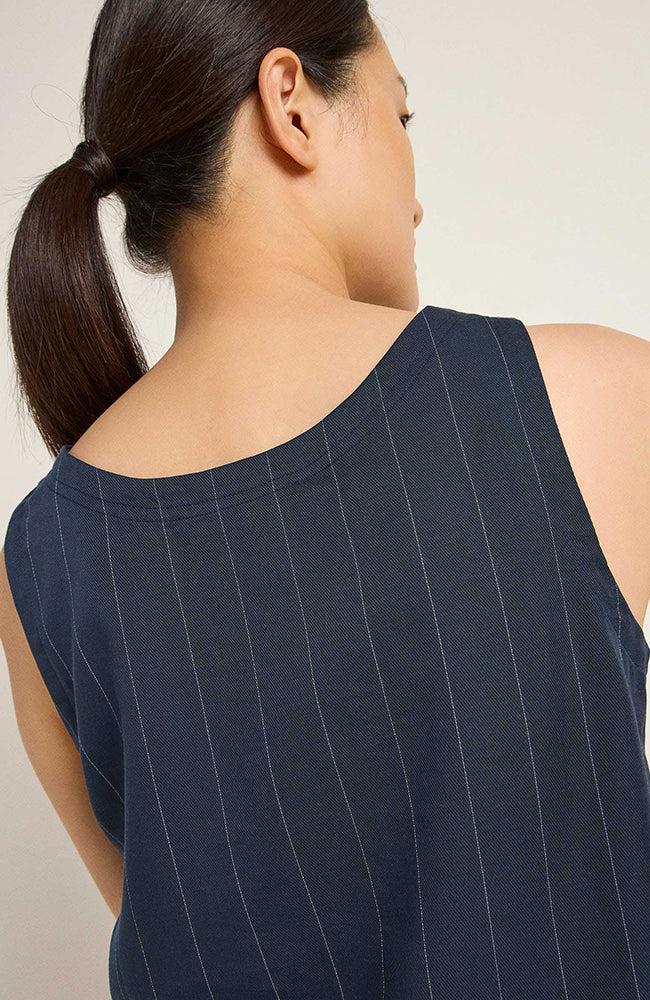 Lanius Top Nadelstreifen navy | Sophie Stone