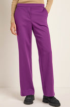 Lanius pants violet including organic cotton for women | Sophie Stone