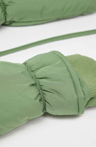 Lanius mittens with cord sage green ladies | Sophie Stone