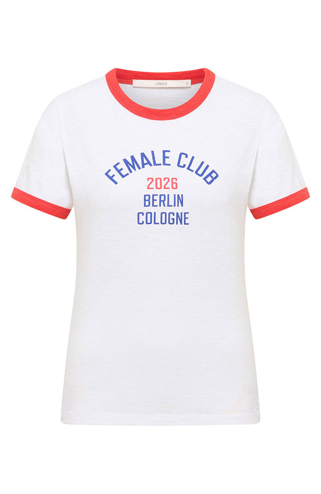 Lanius Statement t-shirt female club 100% biologisch katoen voor dames | Sophie Stone