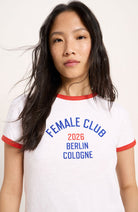 Lanius Statement t-shirt female club 100% bio katoen voor vrouwen | Sophie Stone