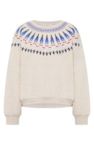 Lanius Statement sweatshirt multi van o.a. 80% GOTS bio katoen voor dames | Sophie Stone