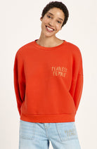 Lanius Statement sweatshirt fire van biologisch katoen voor dames | Sophie Stone
