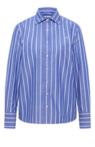 Lanius Blouse streep blauw van bio katoen voor dames | Sophie Stone