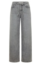 Lanius Loose jeans Coast light grey van biologisch katoen voor dames | Sophie Stone