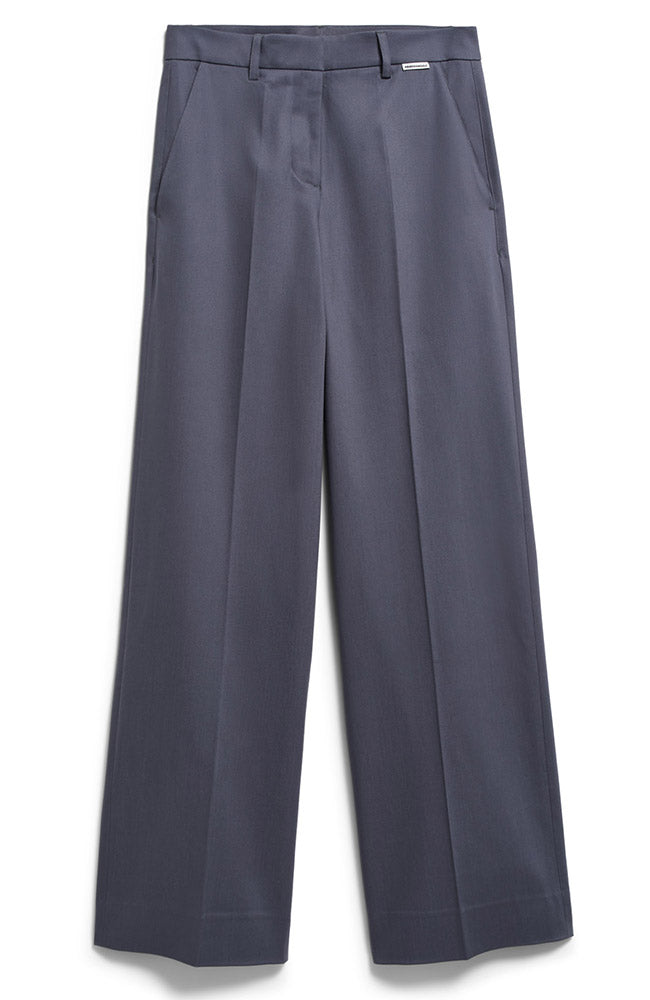 ARMEDANGELS Leandraa pantalon blauw van 98% Lyocell TENCEL voor dames | Sophie Stone