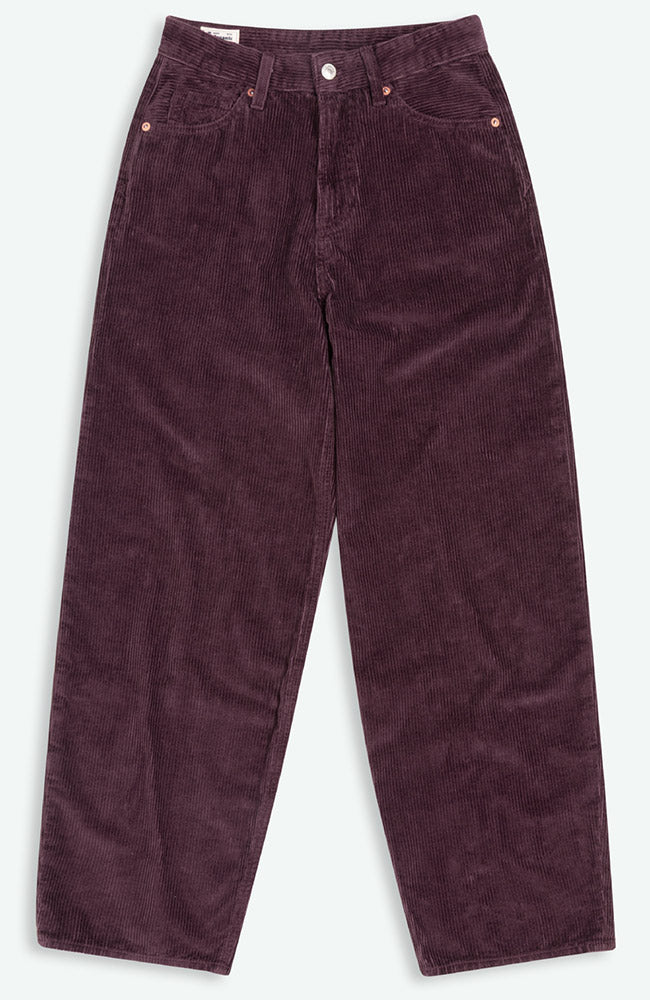 Kings of Indigo Leila cord broek fudge van 100% bio katoen vrouw | Sophie Stone