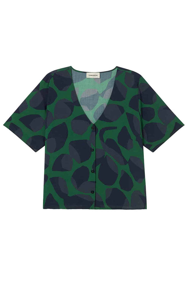 Thinking MU Libelula Bluse leaf dark von ECOVERO | Sophie Stone