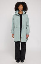 MAZINE Light parka jas pale aqua groen van GRS voor dames | Sophie Stone
