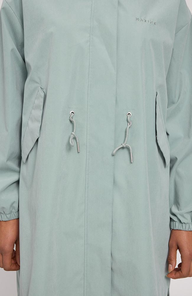 MAZINE Light parka jas mintgroen van GRS voor dames | Sophie Stone