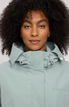 MAZINE Light parka jas pale aqua van GRS ladies | Sophie Stone