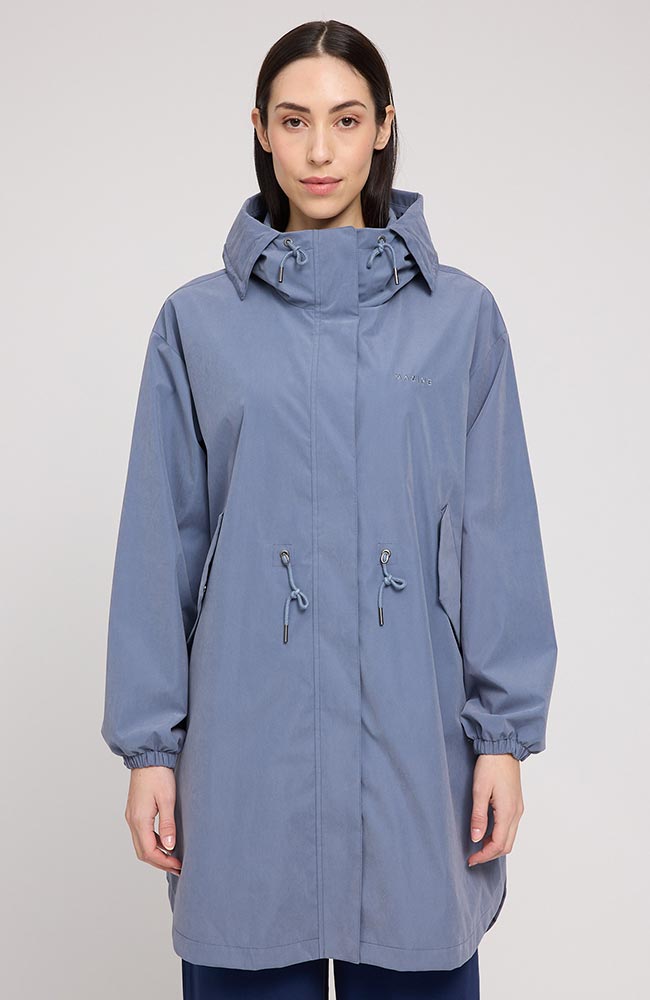 MAZINE Light parka jas blauw van GRS voor dames | Sophie Stone