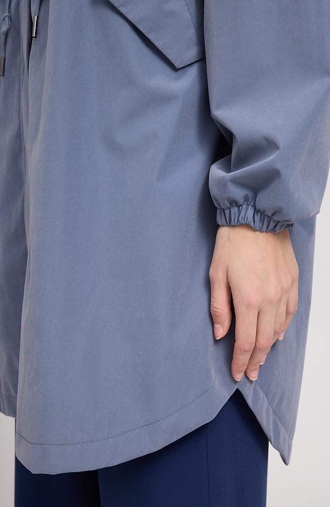 MAZINE Light parka jas slate blauw van GRS voor vrouwen | Sophie Stone