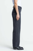 Kings of Indigo Liora jeans holo grijs gerecycled katoen dames | Sophie Stone