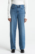 Kings of Indigo Liora jeans blauw gerecycled katoen dames | Sophie Stone