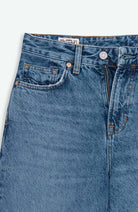 Kings of Indigo Liora jeans blauw mid worn gerecycled katoen dames | Sophie Stone