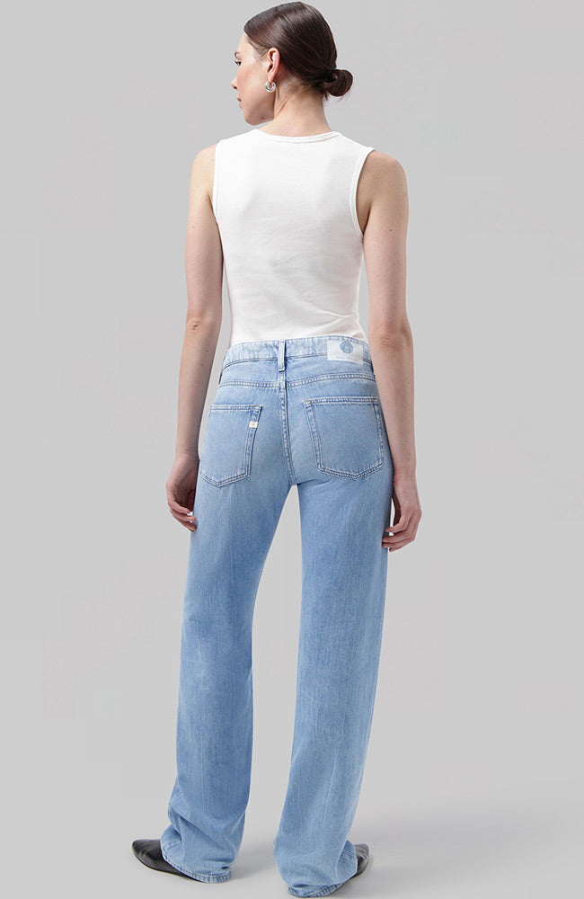 MUD jeans Loose Jamie Flow jeans Stone Vintage duurzame materialen | Sophie Stone
