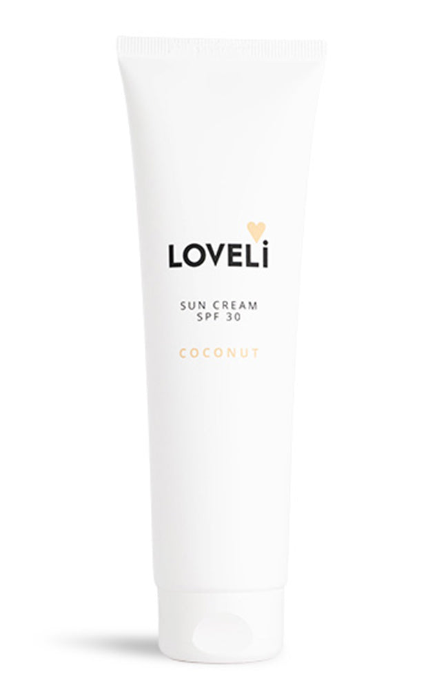 Loveli Sun Cream Coconut 150ml natuurlijke ingrediënten uniseks | Sophie Stone