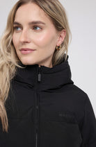 MAZINE Basic Puffer jas zwart van GRS voor dames | Sophie Stone