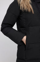 MAZINE Basic Puffer jas zwart van GRS voor dames | Sophie Stone