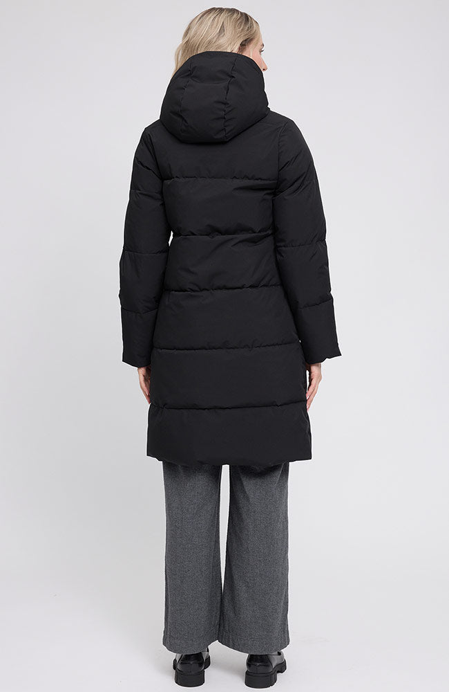 MAZINE Basic Puffer jas zwart van GRS voor dames | Sophie Stone