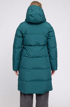 MAZINE Basic Puffer jas deep teal van GRS voor dames | Sophie Stone