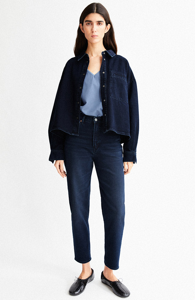 ARMEDANGELS Mairaa deepwater jeans van o.a. katoen ladies | Sophie Stone