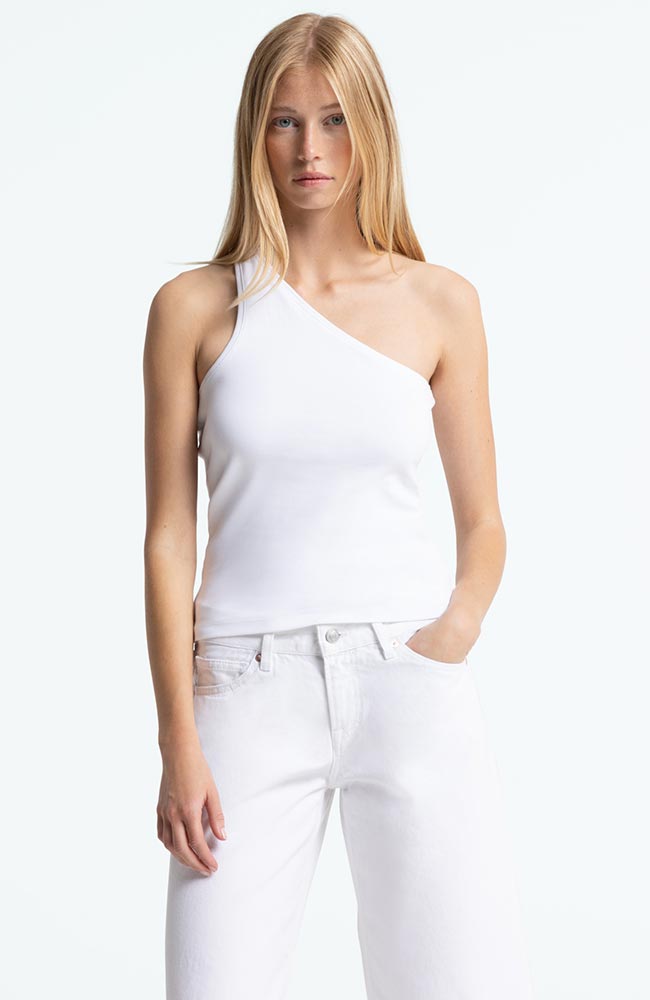 Kings of Indigo Mathilda shirt in white organic cotton for women | Sophie Stone