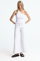 Kings of Indigo Mathilda shirt in white organic cotton for women | Sophie Stone