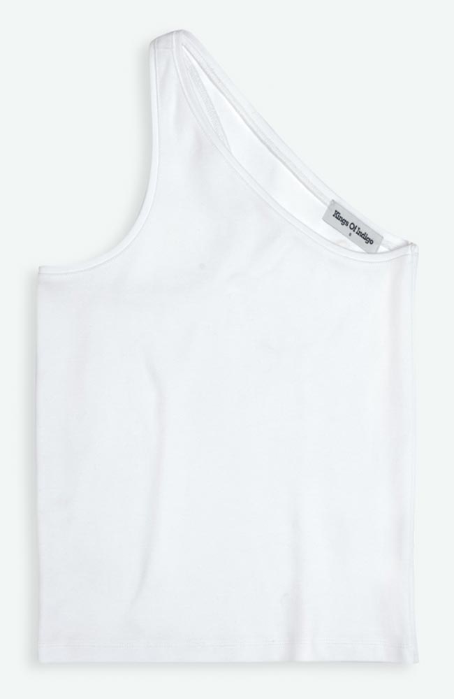 Kings of Indigo Mathilda shirt in white organic cotton for women | Sophie Stone