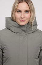 MAZINE Basic padded parka jas light bottle van GRS ladies | Sophie Stone