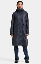 DIDRIKSONS Melinda regenjas blauw 100% polyester voor dames | Sophie Stone