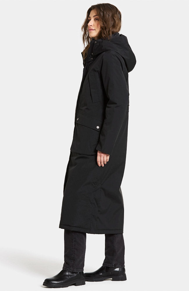 DIDRIKSONS Melody parka jas black vrouw | Sophie Stone