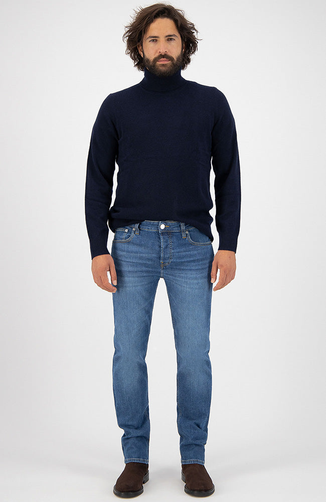 MUD Jeans Regular Bryce jeans Authentic Indigo biologisch katoen heren | Sophie Stone