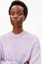 ARMEDANGELS Mohair trui paars van wol vrouw | Sophie Stone