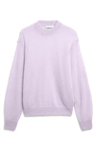 ARMEDANGELS Mohair trui paars van wol en Tencel voor dames | Sophie Stone