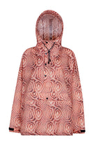 Rainkiss Moiré Anorak regenponcho van gerecycled PET GRS vrouwen | Sophie Stone