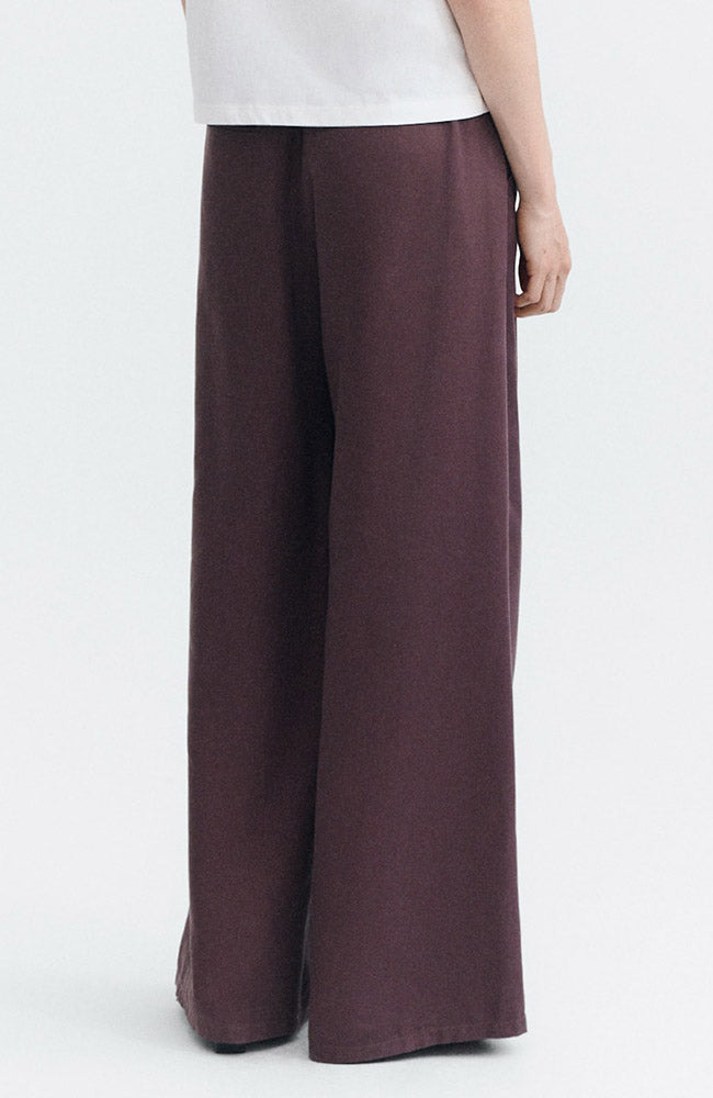 Thinking MU Molly broek dark wine van o.a. katoen voor vrouwen | Sophie Stone
