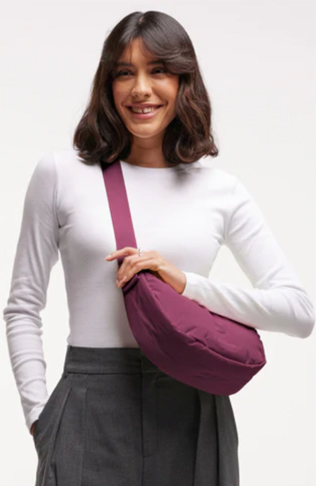 GOT BAG Moon bag small cloud kraken rood gerecycled materiaal unisex | Sophie Stone