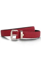 NAE Ordis Belt, Red, by Piñatex, Unisex | Sophie Stone