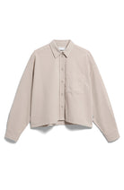 ARMEDANGELS Nalaani corduroy blouse beige van biologisch katoen vrouwen | Sophie Stone