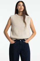 Kings of Indigo Nimyo spencer fog van o.a. wol voor dames | Sophie Stone