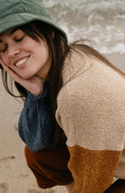 TWOTHIRDS Olib Pullover camel recycelte Materialien | Sophie Stone